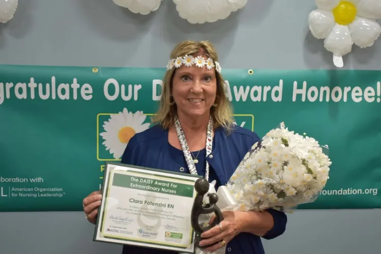 Clara Potenzini earns DAISY Award